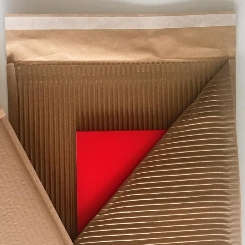 SecureWave papierová obálka s výstužou z vlnitej lepenky D/1 195 x 265 mm