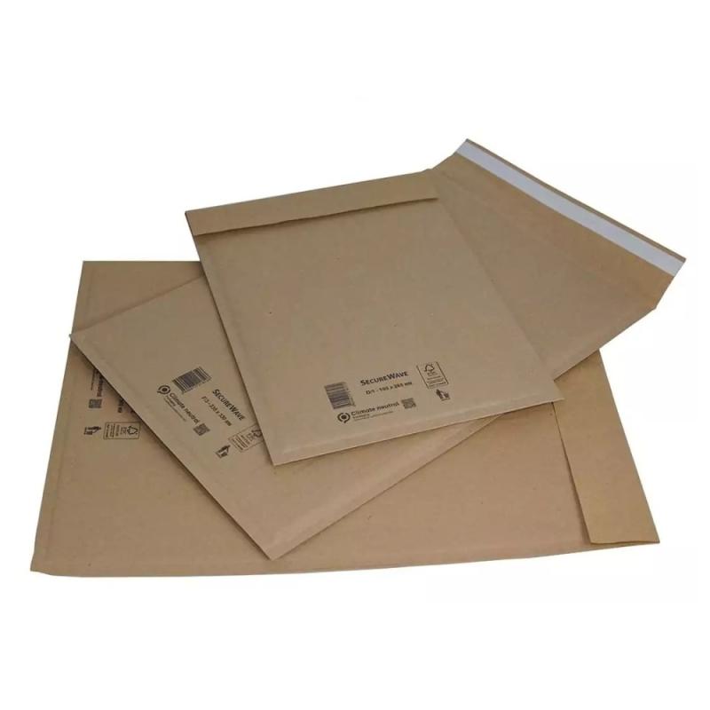 SecureWave papierová obálka s výstužou z vlnitej lepenky H/5 285 x 360 mm