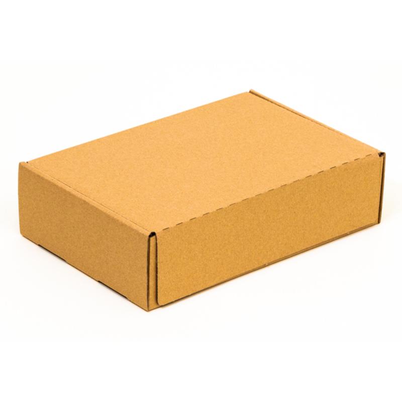 Poštová krabica s lepiacim a otváracím prúžkom 200 x 120 x 80 mm HNEDÁ