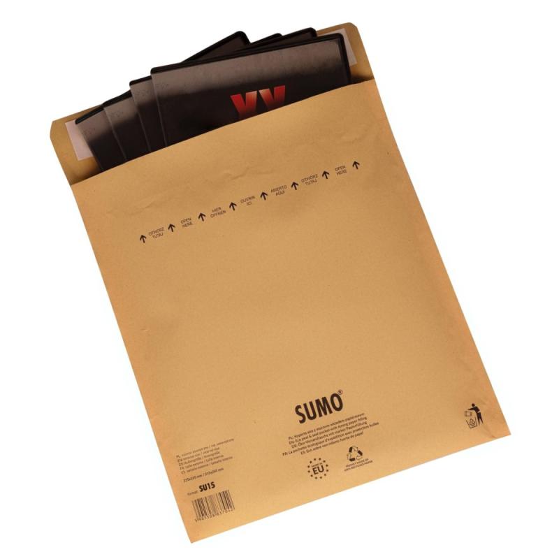 SUMO SU15 papierová obálka polstrovaná kartónovou strižou 235 x 265 mm EXTRA ODOLNÁ