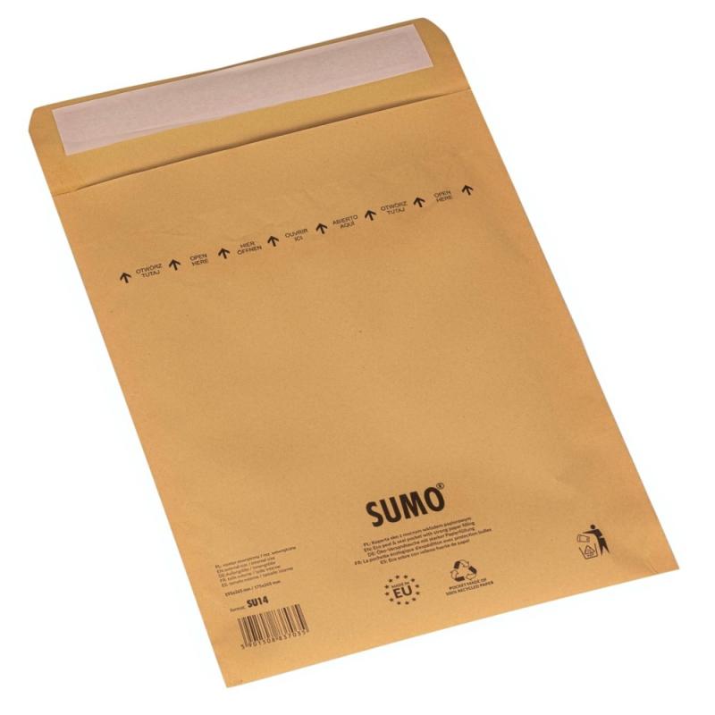 SUMO SU14 papierová obálka polstrovaná kartónovou strižou 195 x 265 mm EXTRA ODOLNÁ