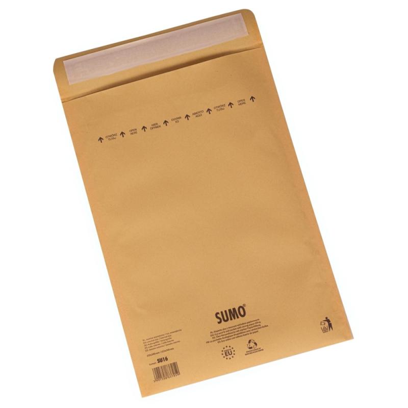 SUMO SU16 papierová obálka polstrovaná kartónovou strižou 235 x 340 mm